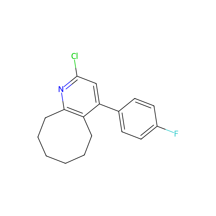 2-氯-4-(4-氟苯基)-5,6,7,8,9,10-六氢环辛烷并[b]吡啶