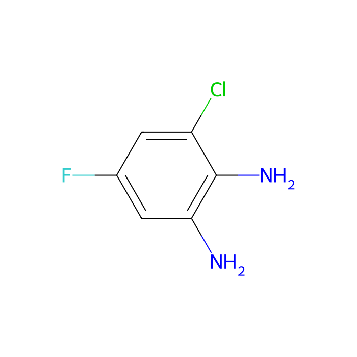 3-氯-5-氟苯-1,2-二胺