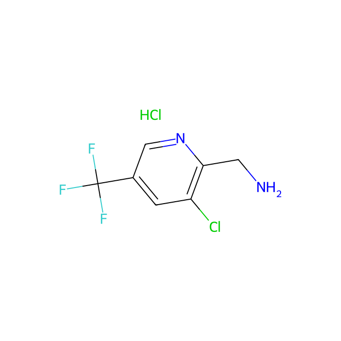2-(氨甲基)-3-氯-5-三氟甲基吡啶盐酸盐