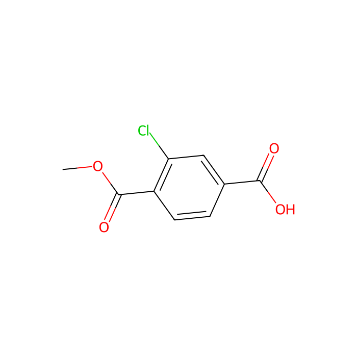 3-氯-4-(甲氧基羰基)苯甲酸