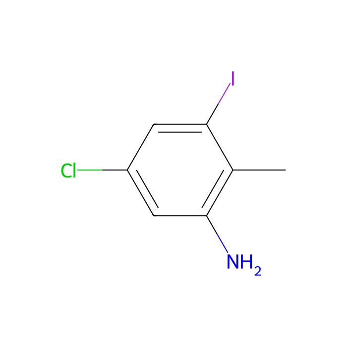 5-氯-3-碘-2-甲基苯胺