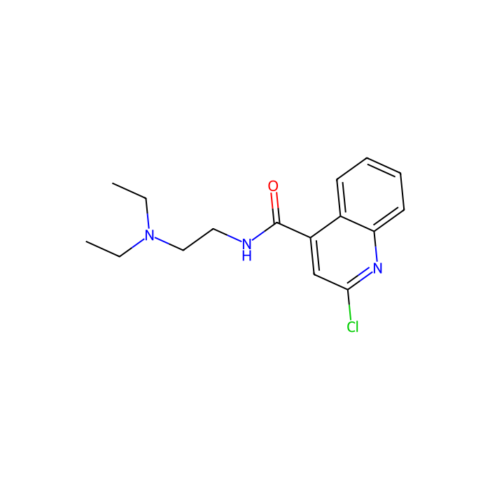 N-(2-(二乙基)胺乙基)-2-氯-4-喹啉甲酰胺