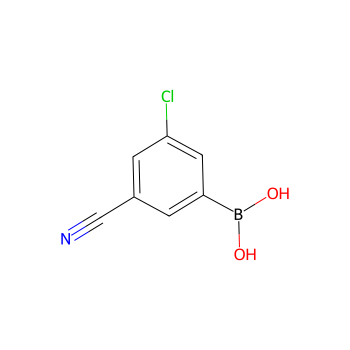 3-氯-5-氰基苯硼酸 (含不同量的酸酐)
