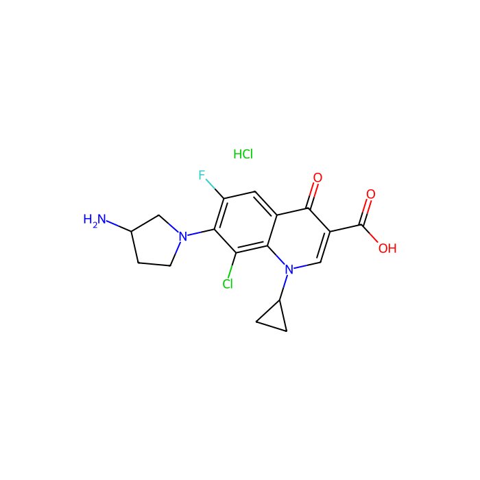 克林沙星盐酸盐
