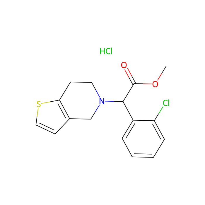 (±)-Clopidogrel hydrochloride