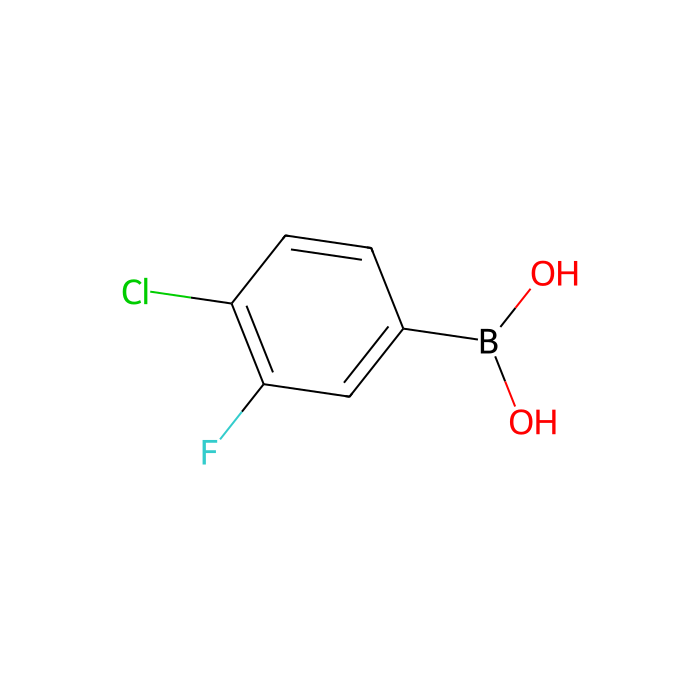 4-氯-3-氟苯硼酸 (含不同量的酸酐)