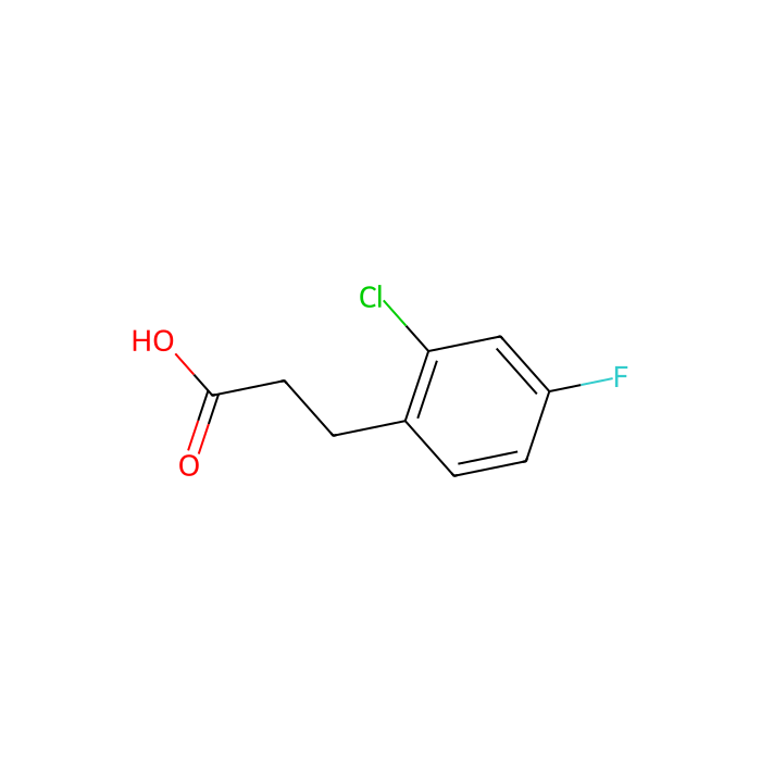 3-(2-氯-4-氟苯基)-丙酸