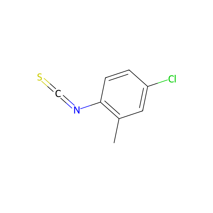 4-氯-2-甲基苯基硫杂异氰酸酯
