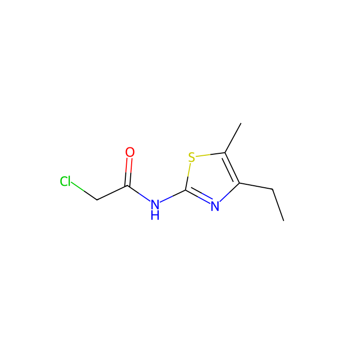 2-氯-N-(4-乙基-5-甲基-噻唑-2-基-乙酰胺