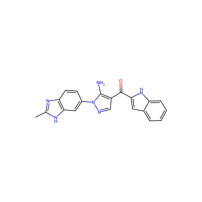CH5183284 (Debio-1347),FGFR抑制剂, 成纤维细胞生长因子受体 1 抑制剂