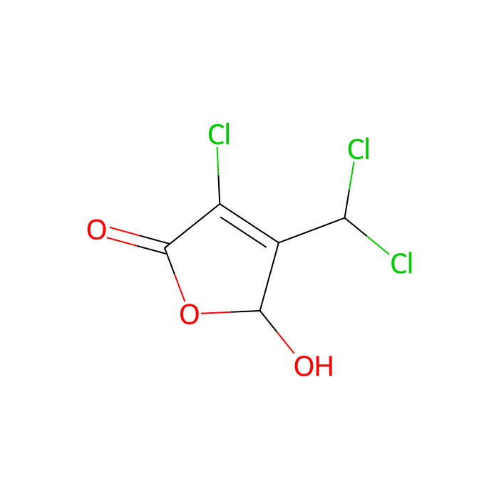 3-氯-4-（二氯甲基）-5-羟基-2（5H）-呋喃酮