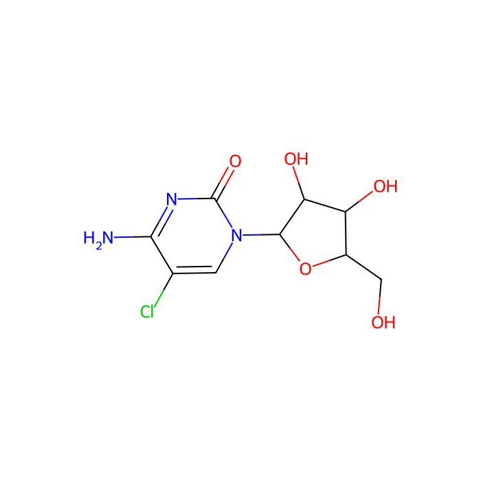 5-氯-1-(β-D-阿拉伯呋喃糖基)胞苷