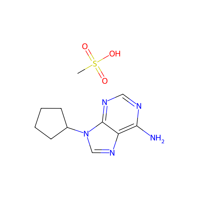9-环戊基腺嘌呤单甲磺酸盐