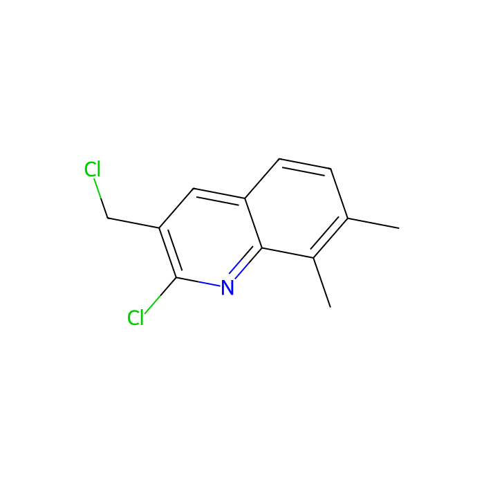 2-氯-3-（氯甲基）-7,8-二甲基喹啉