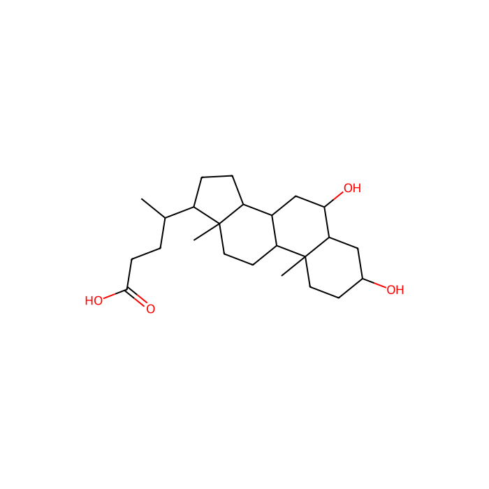 5β-胆酸-3α，6β-二醇