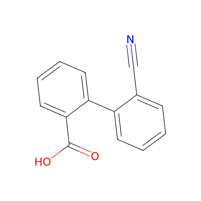 2'-氰基-1,1'-联苯-2-羧酸
