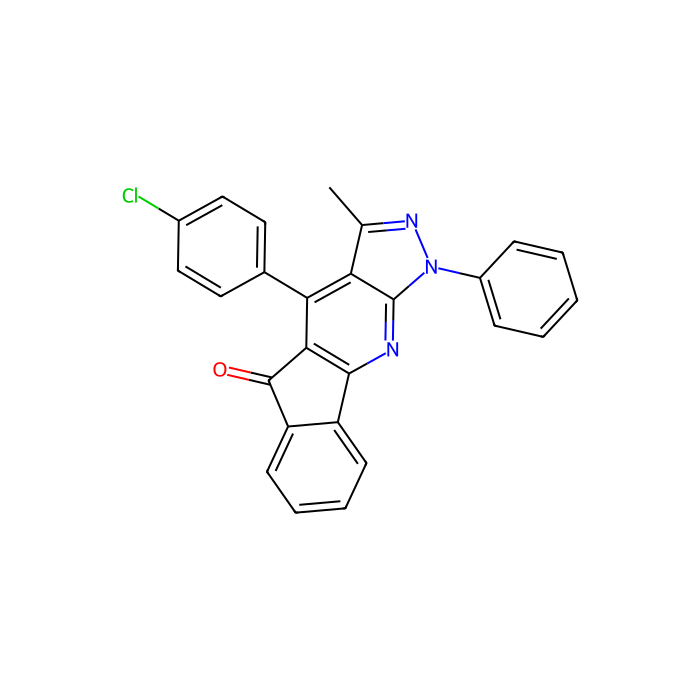 4-（4-氯苯基）-3-甲基-1-苯基-1H-茚并[1,2-b]吡唑并[4,3-e]吡啶-5-酮