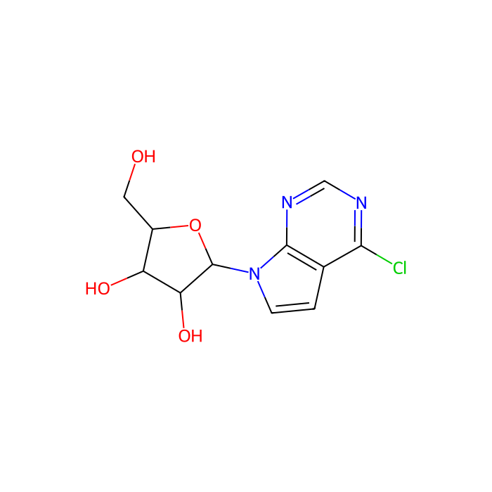 6-氯-7-脱氮嘌呤-α-D-核糖苷