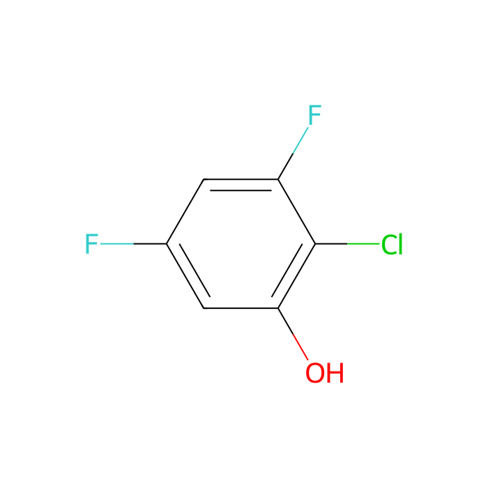 2-氯-3,5-二氟苯酚