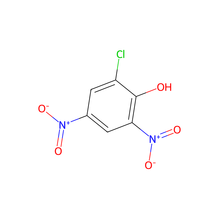 2-氯-4,6-二硝基苯酚