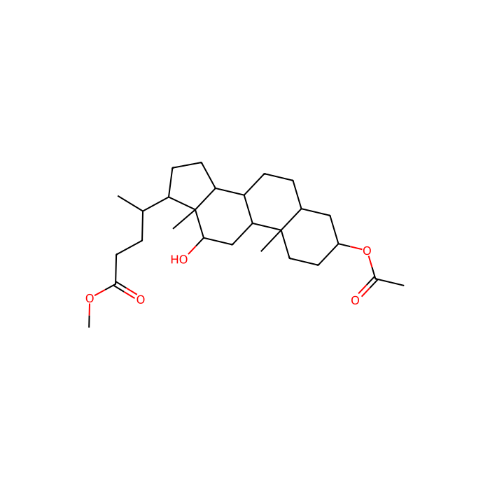5β-胆酸-3α，12α-二醇-3-乙酸甲酯