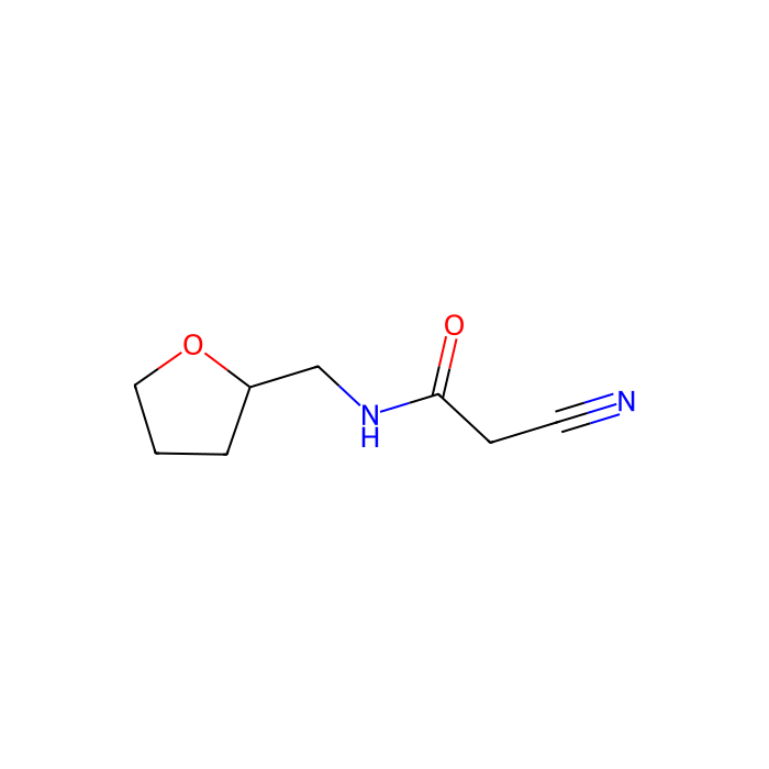 2-氰基-N-（四氢呋喃-2-基甲基）-乙酰胺