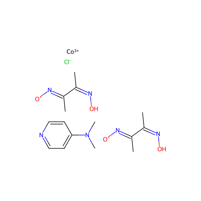 氯双(二甲基乙二肟)[4-(二甲基氨基)吡啶]钴(III)