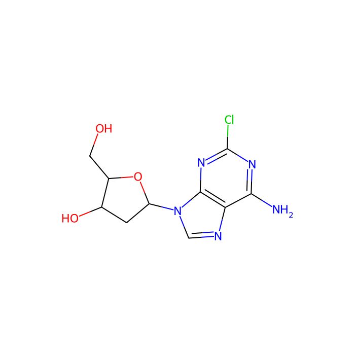 克拉屈滨, DNA 抑制剂