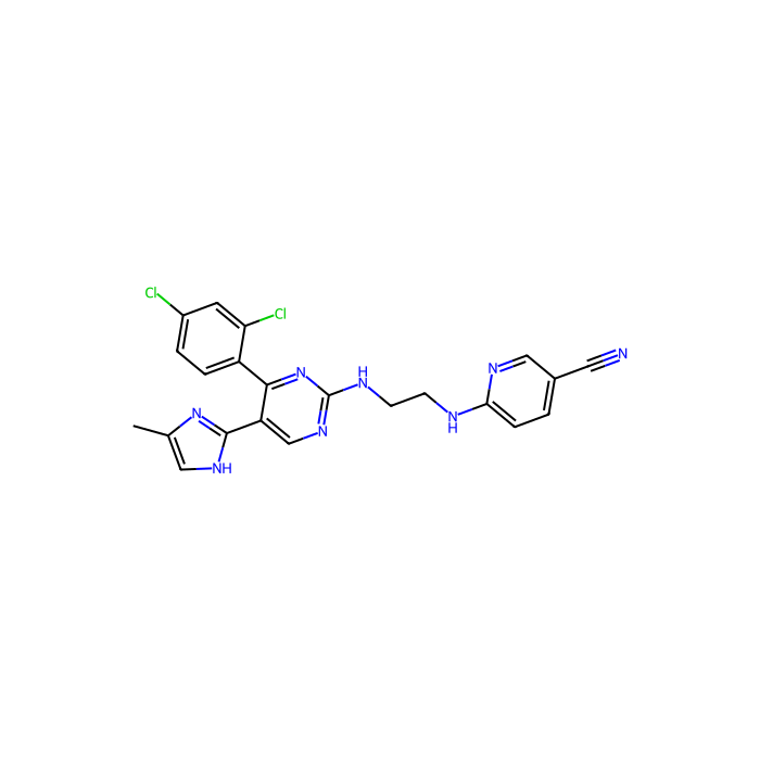 CHIR-99021 (CT99021), 细胞周期蛋白依赖性激酶 1 抑制剂；糖原合成酶激酶 3 alpha 抑制剂；糖原合成酶激酶 3 beta 抑制剂；丝裂原活化蛋白激酶 1 抑制剂