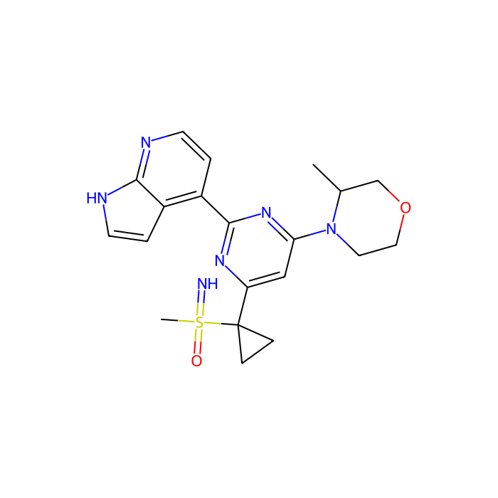 Ceralasertib (AZD6738), ATR 丝氨酸/苏氨酸激酶抑制剂