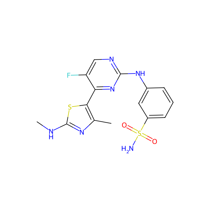 CDKI-73, 细胞周期蛋白依赖性激酶 1 抑制剂；细胞周期蛋白依赖性激酶 2 抑制剂；细胞周期蛋白依赖性激酶 7 抑制剂；细胞周期蛋白依赖性激酶 9 抑制剂