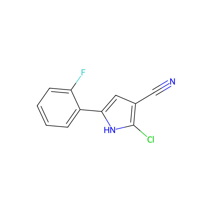 2-氯-5-(2-氟苯基)-1H-吡咯-3-甲腈