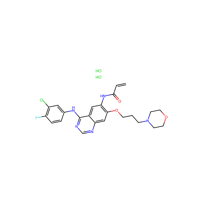 Canertinib dihydrochloride, 受体蛋白-酪氨酸激酶 erbB-4 抑制剂