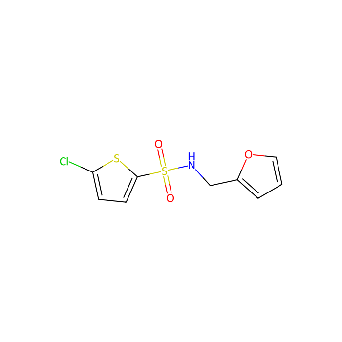 5-chloro-N-(furan-2-ylmethyl)thiophene-2-sulfonamide