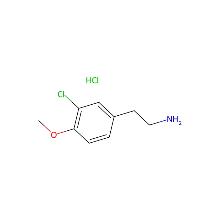 3-氯-4-甲氧基苯乙胺盐酸盐
