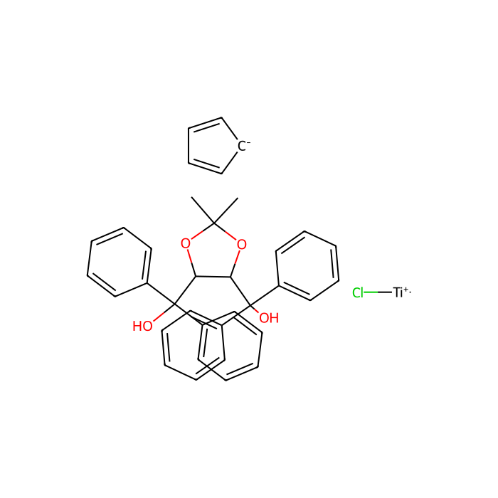 氯环戊二烯基[(4R,5R)-2,2-二甲基-α,α,α′,α′-四苯基-1,3-二氧戊环-4,5-二甲醇酸根]钛