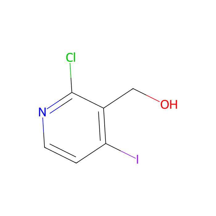 2-氯-4-碘-3-吡啶甲醇