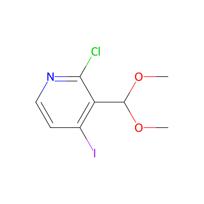 2-氯-3-(二甲氧基甲基)-4-碘吡啶