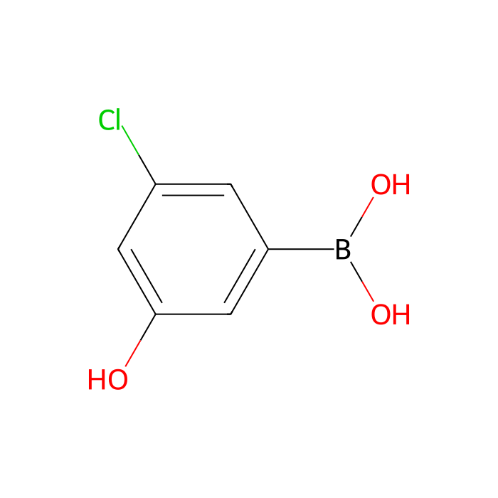 (3-氯-5-羟基苯基)硼酸(含有不等量的酸酐)