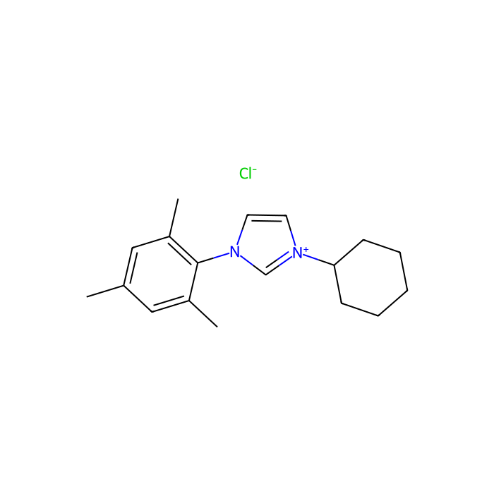 1-环己基-3-均三甲苯基-1H-咪唑-3-鎓氯化物