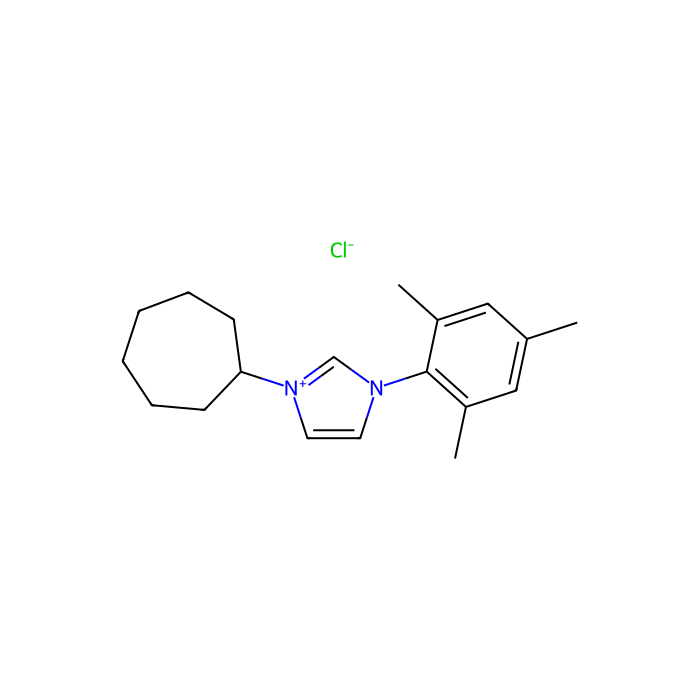 1-环庚基-3-均三甲苯基-1H-咪唑-3-鎓氯化物