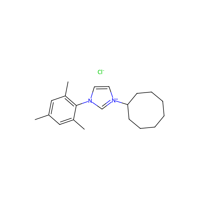 1-环辛基-3-均三甲苯基-1H-咪唑-3-鎓氯化物