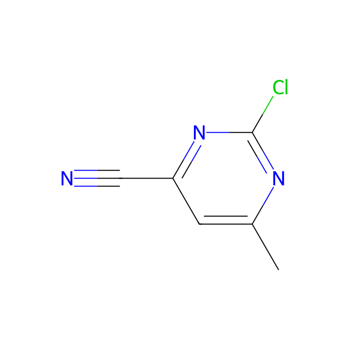 2-氯-6-甲基嘧啶-4-腈