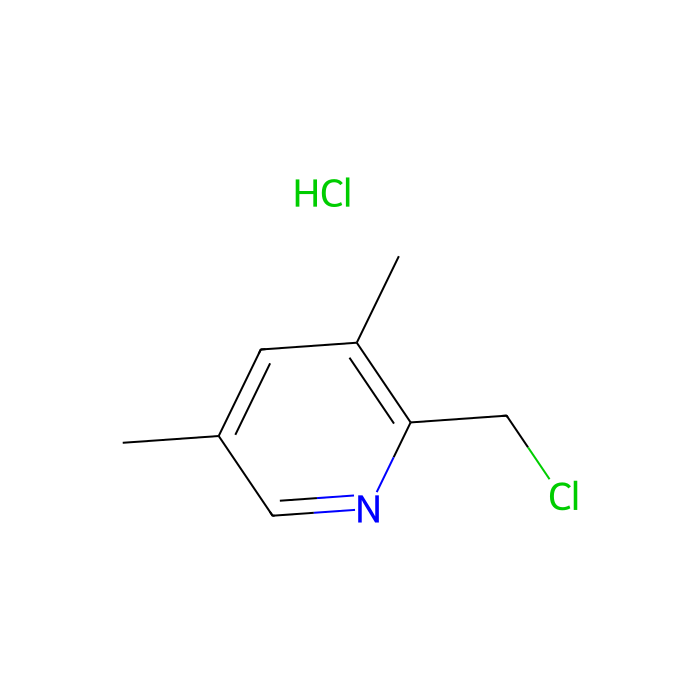 3,5-二甲基-2-氯甲基吡啶盐酸盐