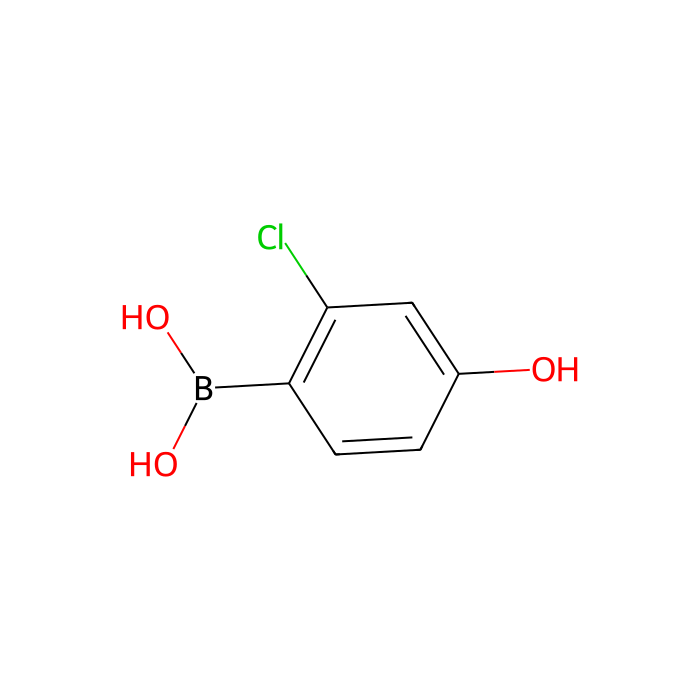 2-氯-4-羟基苯基硼酸（含不等量的酸酐）