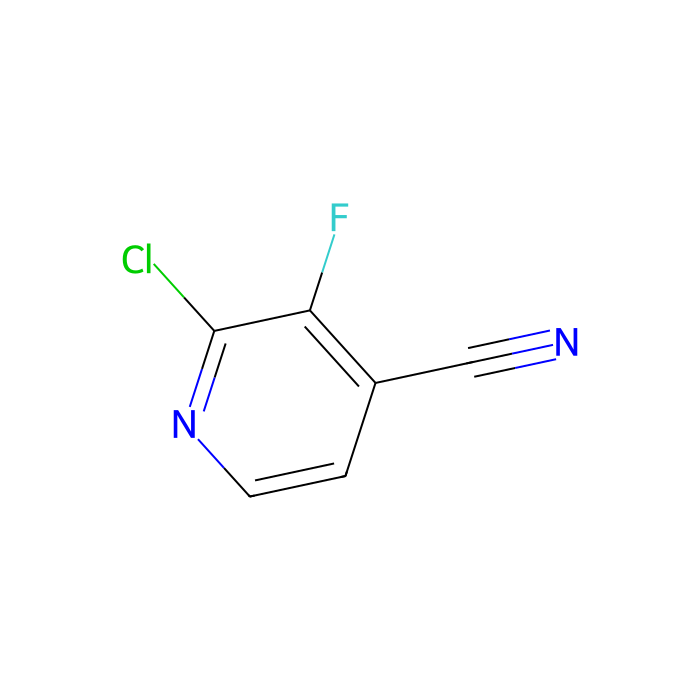 2-氯-3-氟异烟腈