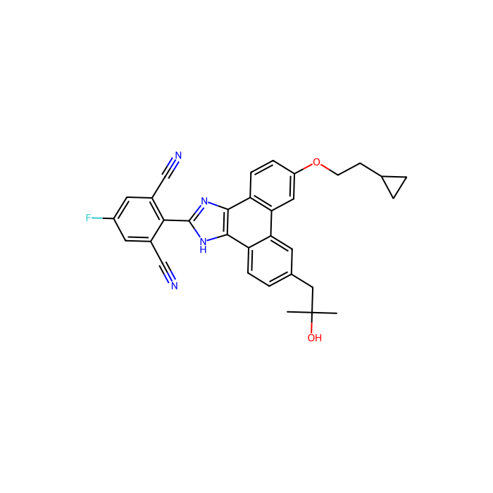 2-[6-(2-cyclopropylethoxy)-9-(2-hydroxy-2-methylpropyl)-1H-phenanthro[9,10-d]imidazol-2-yl]-5-fluorobenzene-1,3-dicarbonitrile, mPGES1 抑制剂