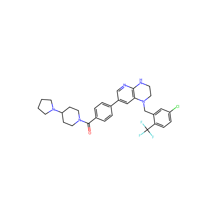 [4-[1-[[5-chloro-2-(trifluoromethyl)phenyl]methyl]-3,4-dihydro-2H-pyrido[2,3-b]pyrazin-7-yl]phenyl]-(4-pyrrolidin-1-ylpiperidin-1-yl)methanone, ALK 受体酪氨酸激酶抑制剂；BMP2 诱导激酶抑制剂