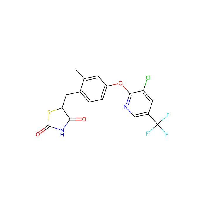 5-[(4-{[3-chloro-5-(trifluoromethyl)pyridin-2-yl]oxy}-2-methylphenyl)methyl]-1,3-thiazolidine-2,4-dione, FFA1 受体激动剂