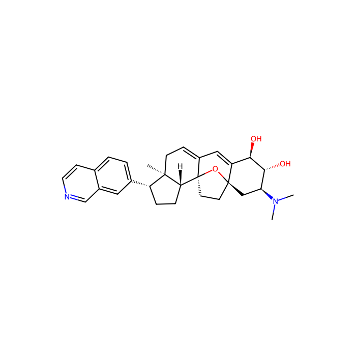 cortistatin A, 细胞周期蛋白依赖性激酶 19 抑制剂；细胞周期蛋白依赖性激酶 8 抑制剂；Rho 相关含线圈蛋白激酶 1 抑制剂；Rho 相关含线圈蛋白激酶 2 抑制剂